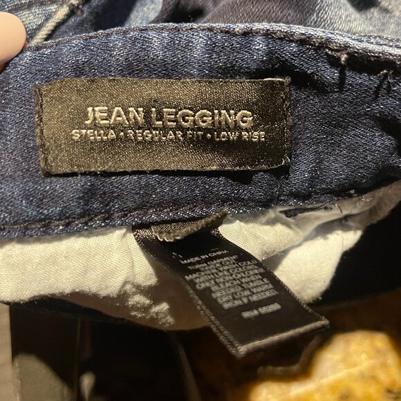 Express Stella Black Stripe skinny Jeans leggings size S - Picture 12 of 12